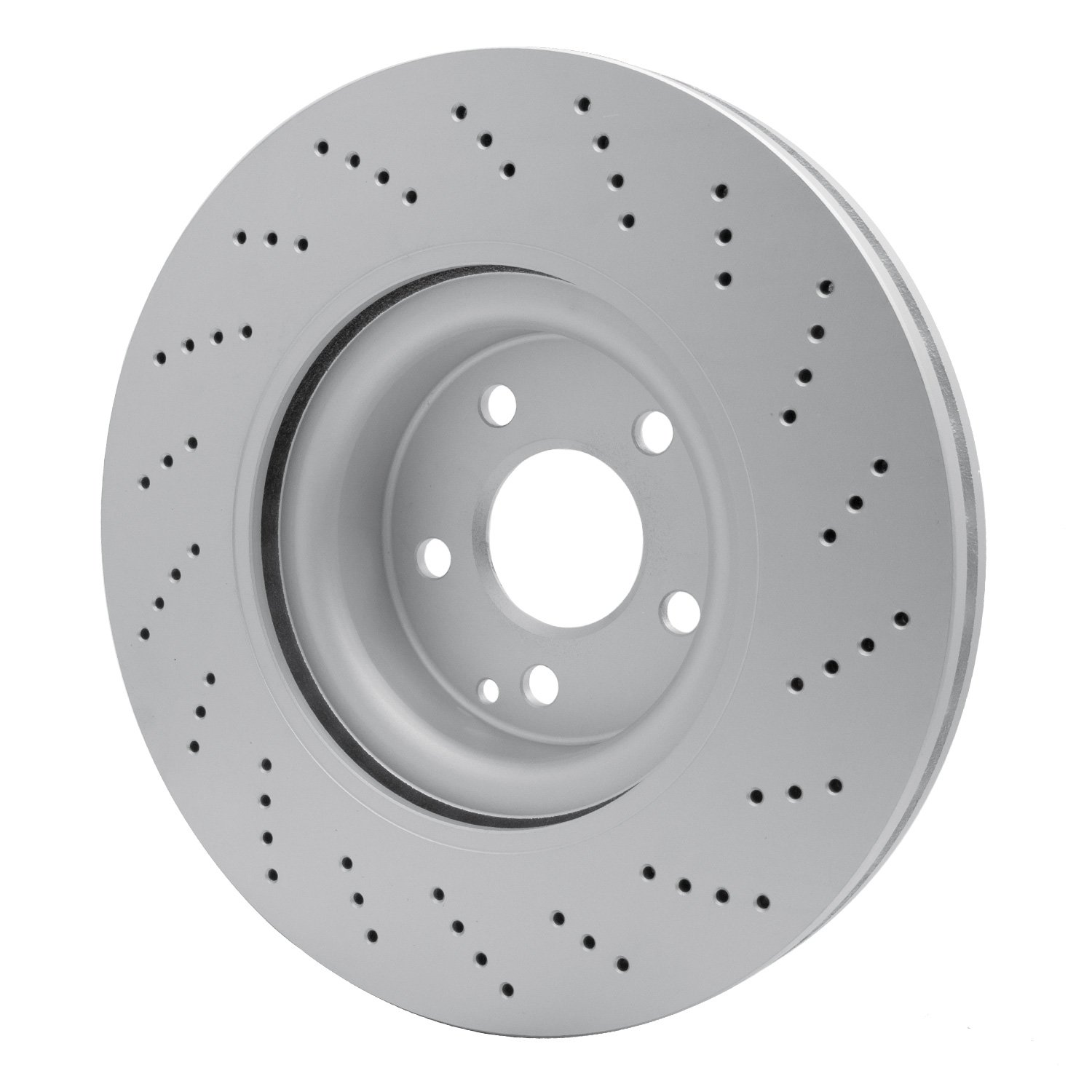 GeoSpec-Coated Drilled Rotor, 2010-2017 Mercedes-Benz, Position: Front