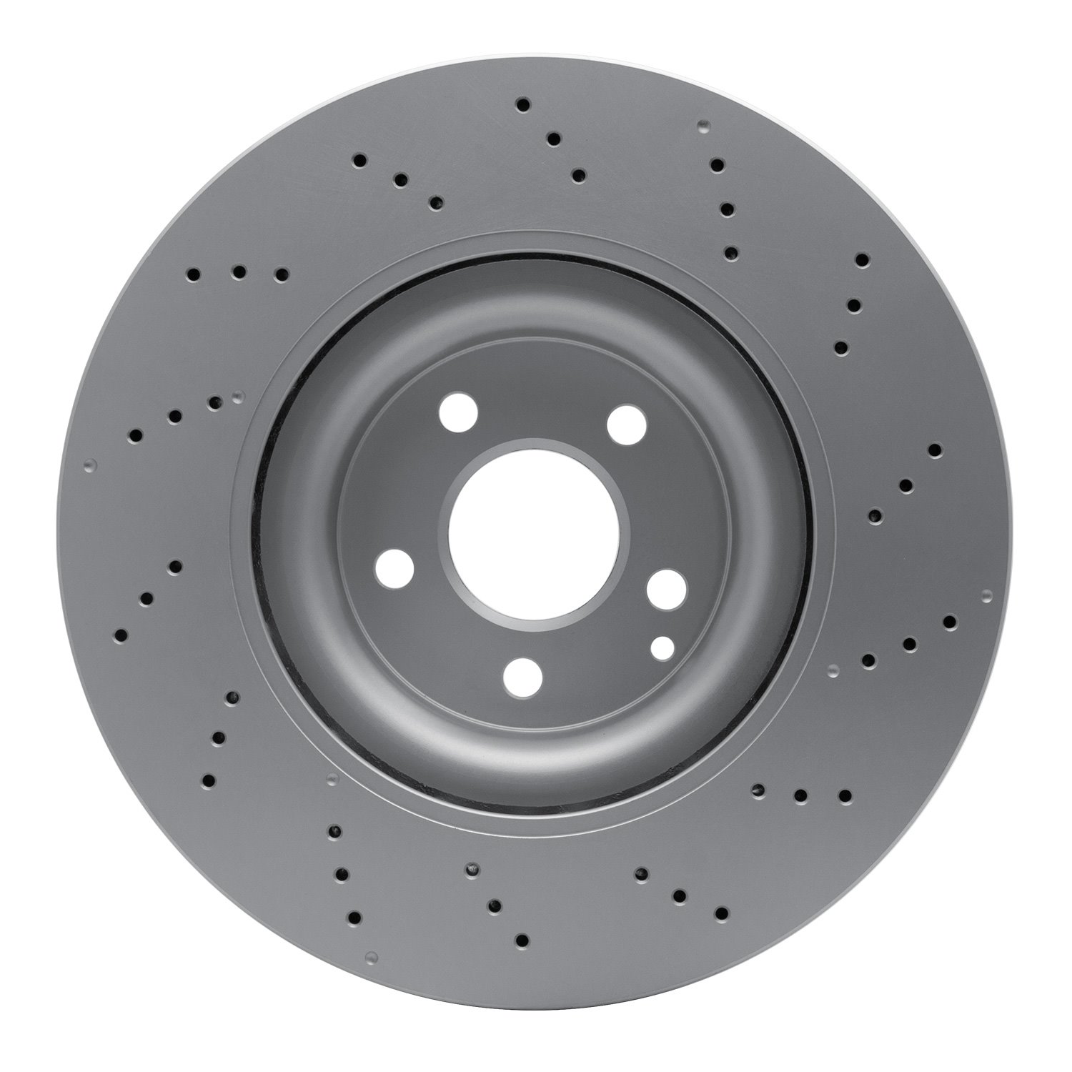 GeoSpec-Coated Drilled Rotor, 2012-2020 Mercedes-Benz, Position: Front