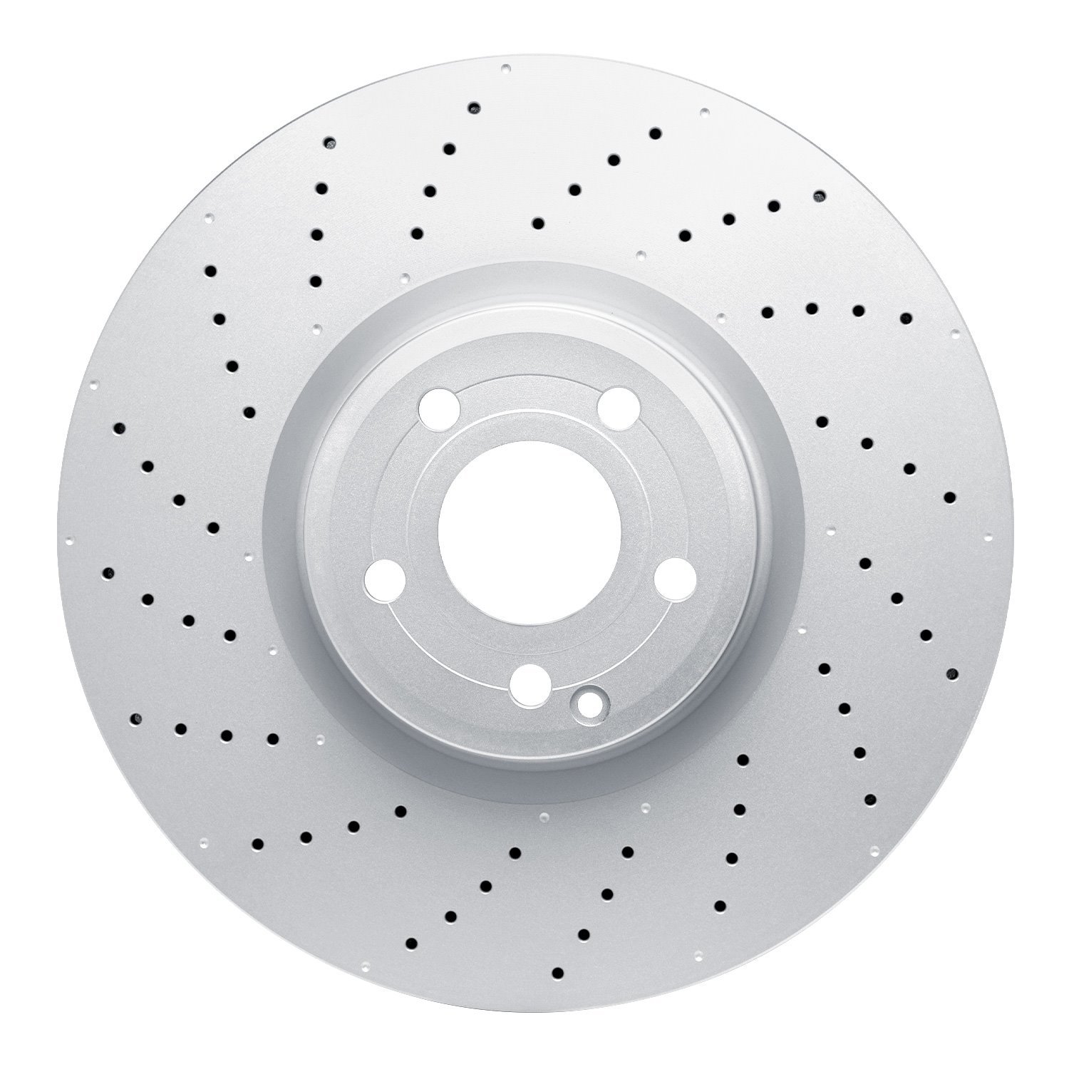 GeoSpec-Coated Drilled Rotor, 2013-2020 Mercedes-Benz, Position: Front