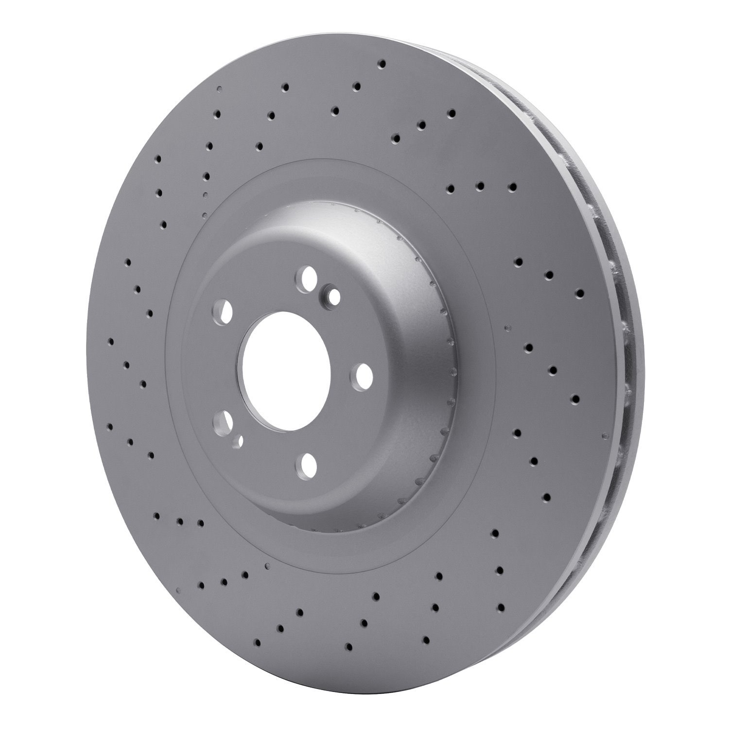 GeoSpec-Coated Drilled Rotor, 2015-2017 Mercedes-Benz, Position: Front