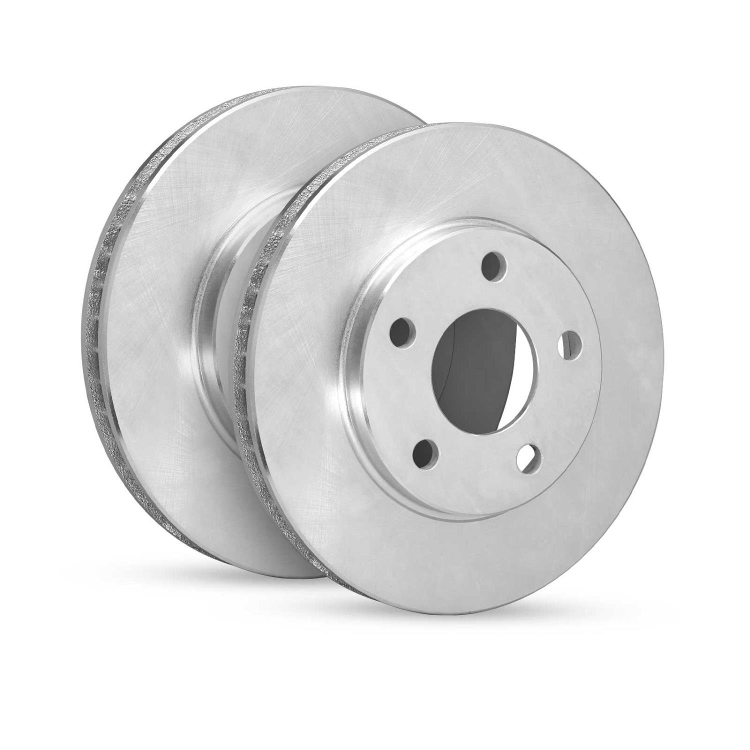 E-Line Blank Brake Rotor Set, 2007-2015 Volvo, Position: