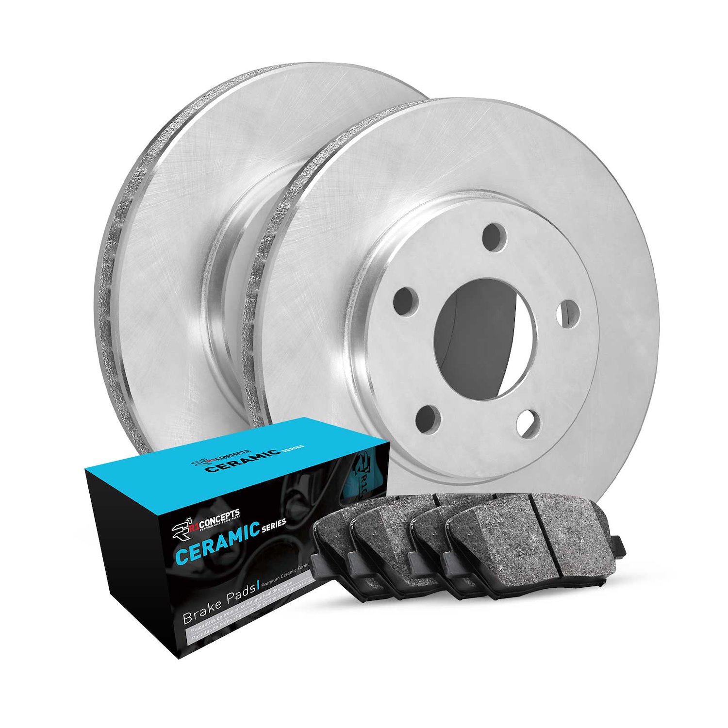E-Line Brake Rotor w/Ceramic Pads, 1970-1981 GM, Position: Front