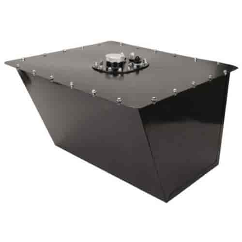Wedge Steel Fuel Cell Dimensions: Length Top: 22.5"