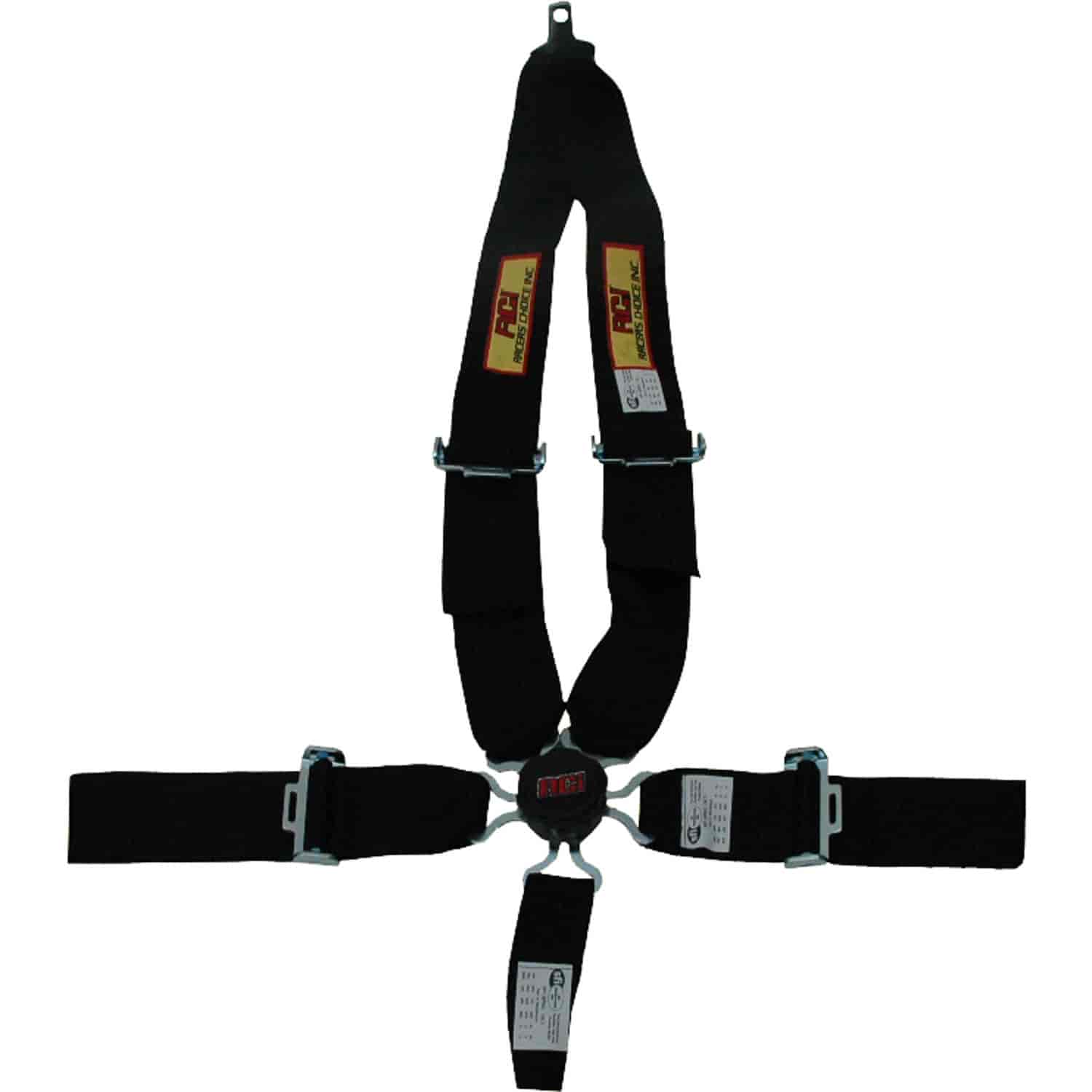 Cam-Lock 5-Way V-Type Racing Harness Pull-Down Straps