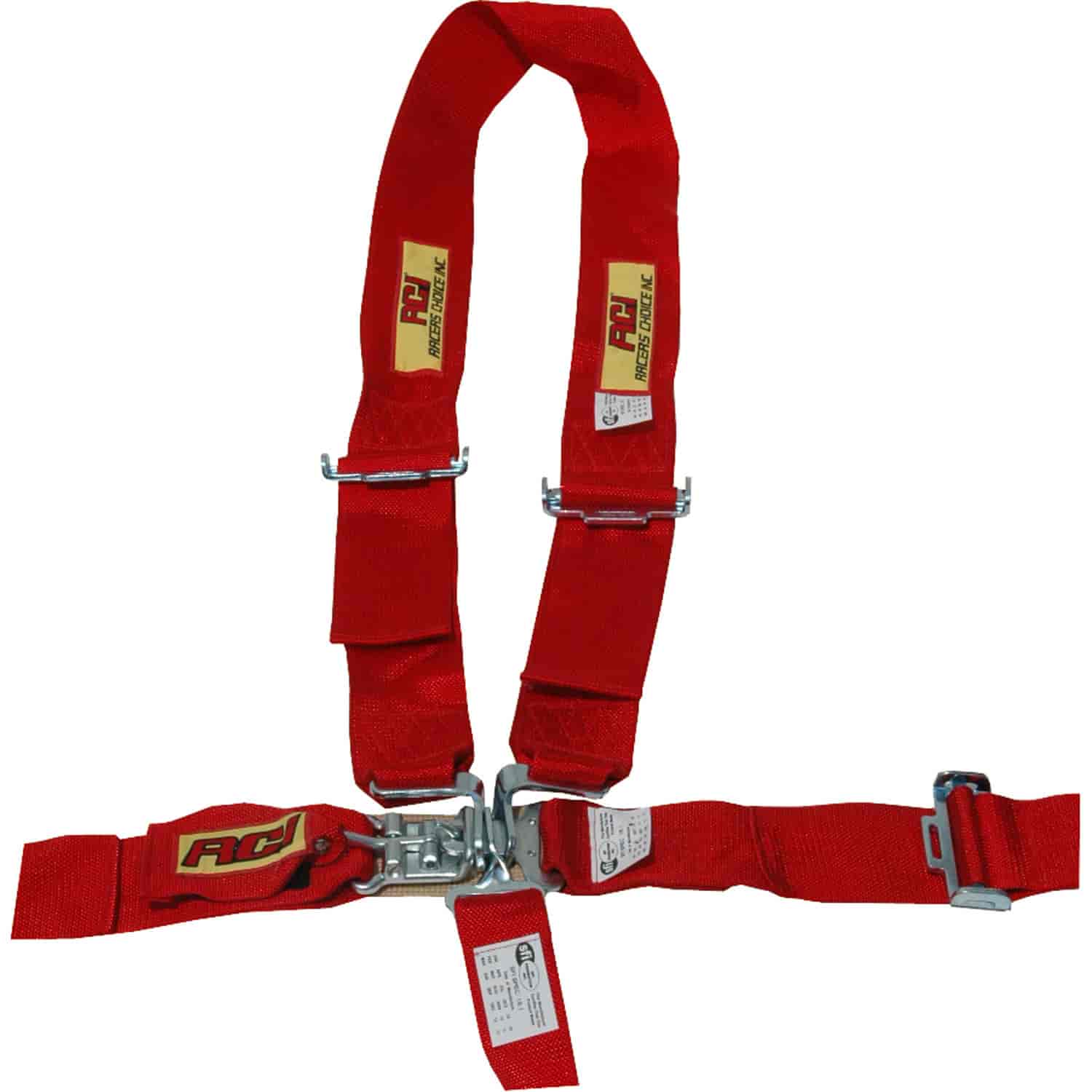 Latch & Link Wraparound Racing Harness Red
