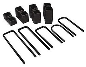 Rear Block & U-Bolt Kit 1999-2006 Truck 1/2 & 3/4-Ton, 6-Lug 4WD