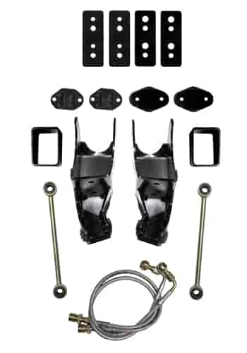 Rear Coil-Over Shock Brackets for 2007-2016 Jeep Wrangler