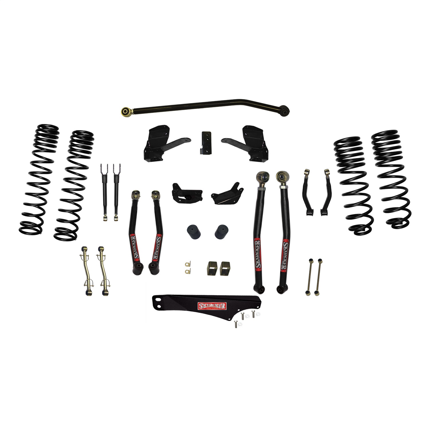 JK50LKLT-SX Front and Rear Suspension Lift Kit, Lift Amount: 5 in. Front/5 in. Rear