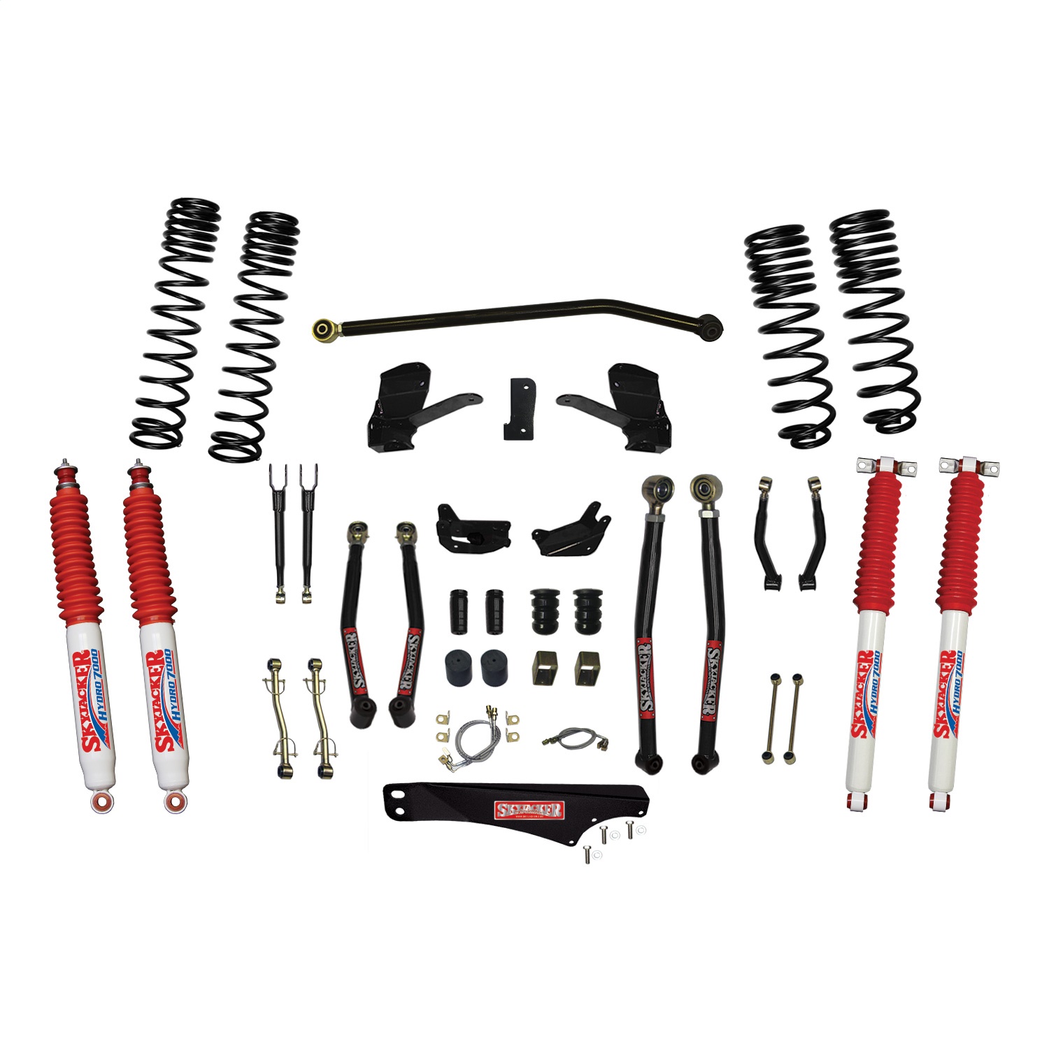 JK70LKLT-SXH Front and Rear Suspension Lift Kit, Lift Amount: 7 in. Front/7 in. Rear