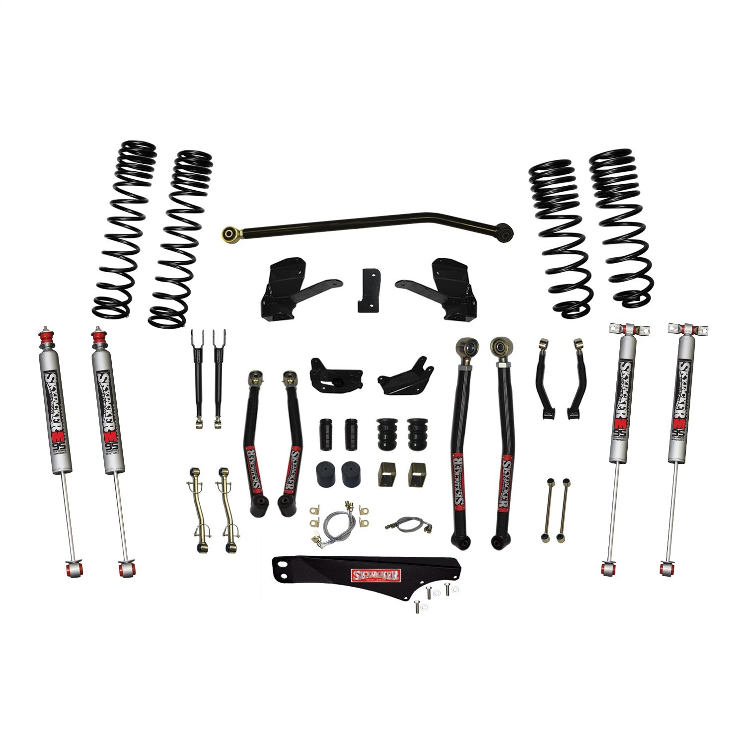 JK70LKLT-SXM Front and Rear Suspension Lift Kit, Lift Amount: 7 in. Front/7 in. Rear