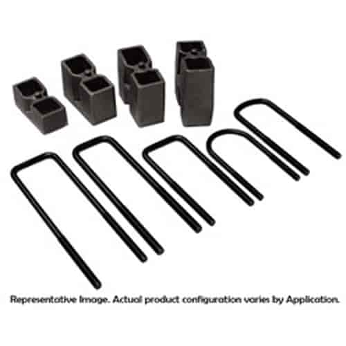 U-Bolt Kit Round 0.5 in. Dia. 3.375 ID Width 7.5 ID Length Incl. 4-PN[12X338X712] Nuts