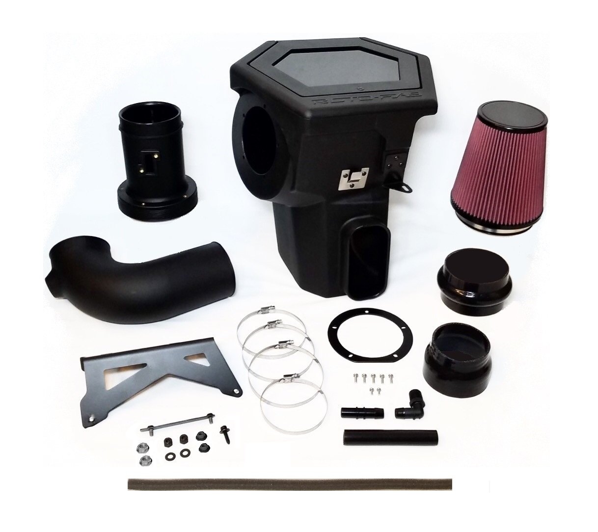 Cold Air Intake Kit Fits Select GMC Yukon AT4 6.2L, Oiled Air Filter