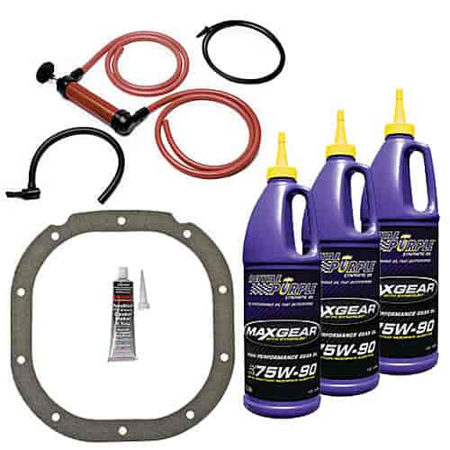 Gear Oil Change Kit Ford 8.8" Includes: