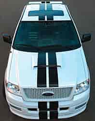 Top Stripe Kit 2004-08 F150 Extended Cab