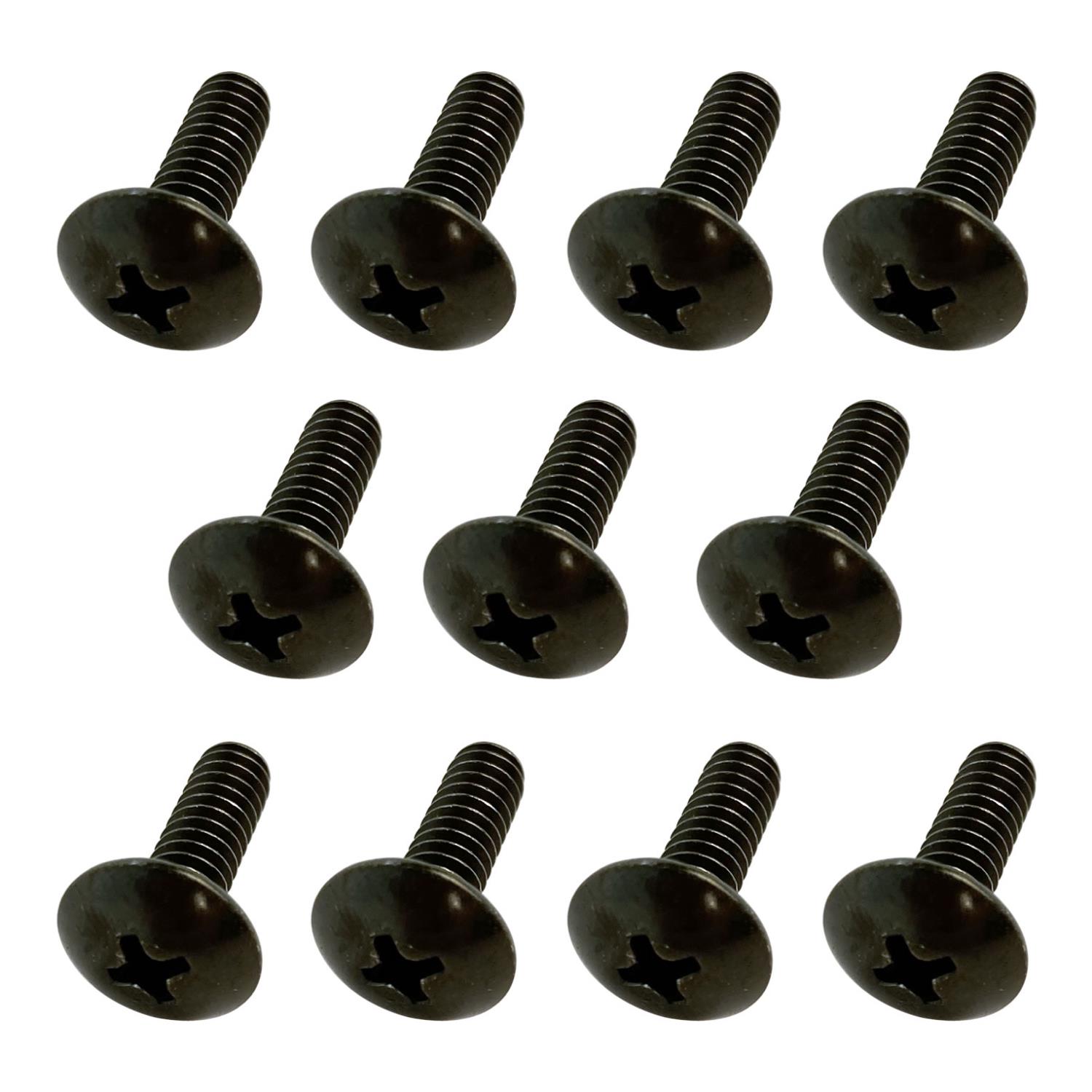 Shifter boot retainer screw set 11pc 1963-1967 Chevy Corvette