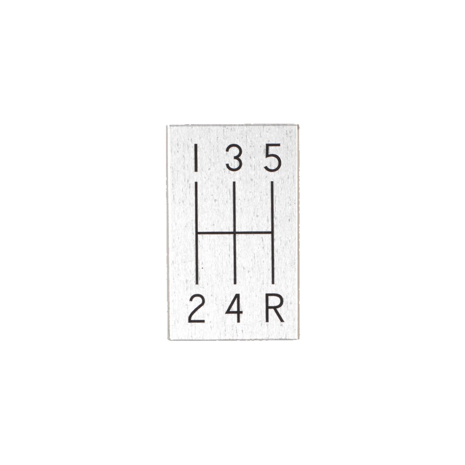 5 speed shift pattern plate for 1963 1967