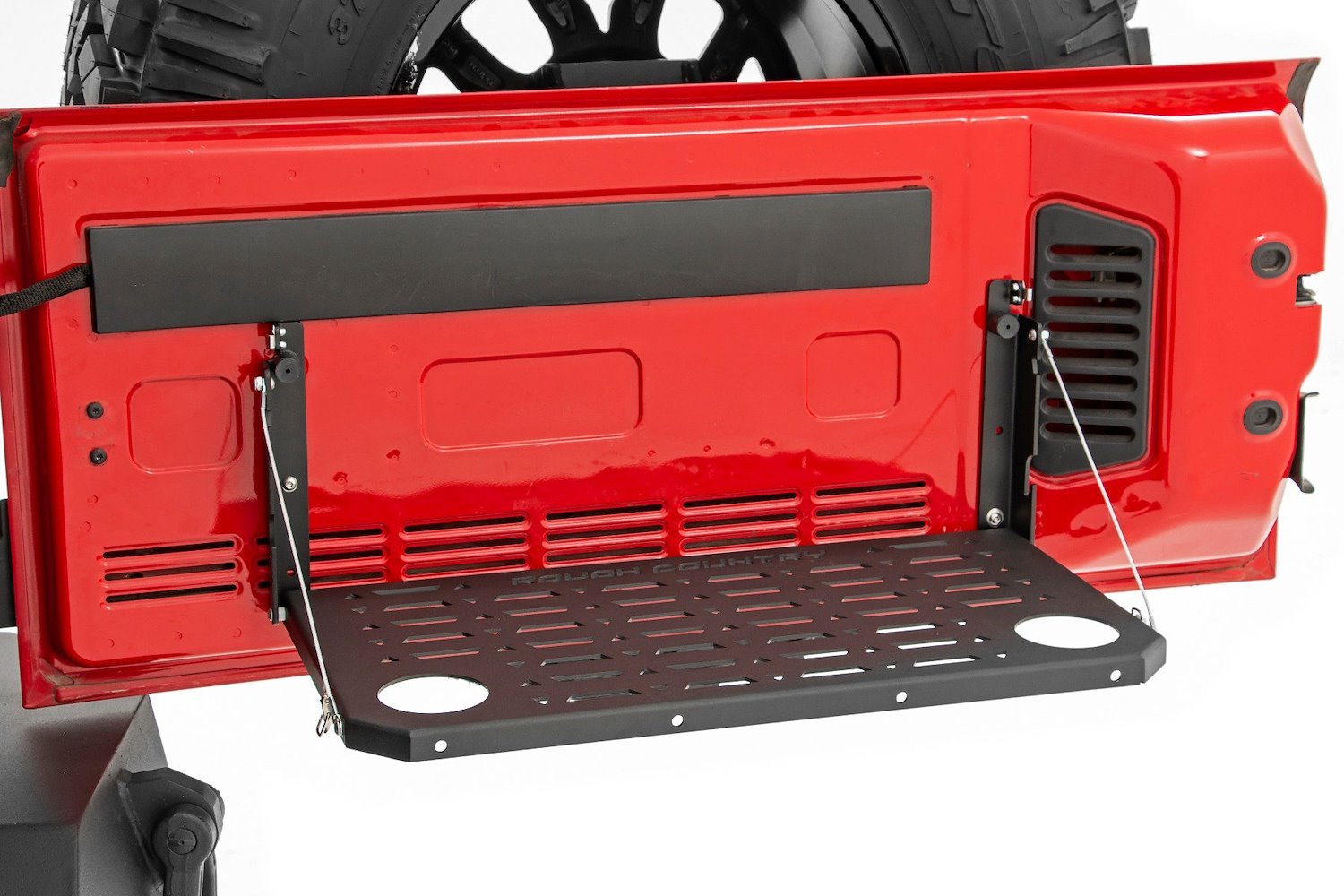 10630 Jeep Tailgate Table; Folding (07-18 Wrangler JK)