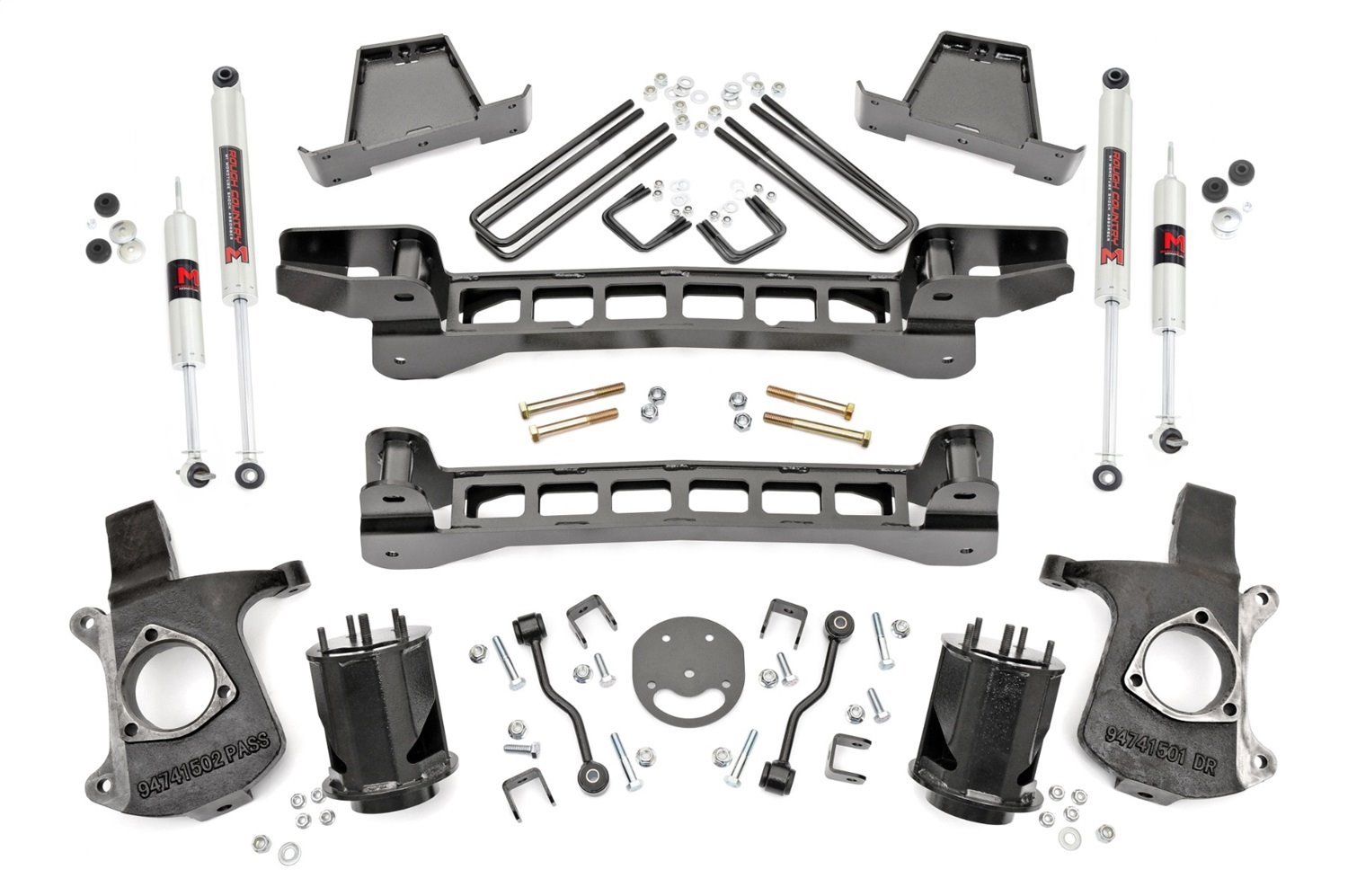 23440 6 in. Lift Kit, M1 Shocks, Chevy/GMC 1500 (99-06 & Classic)