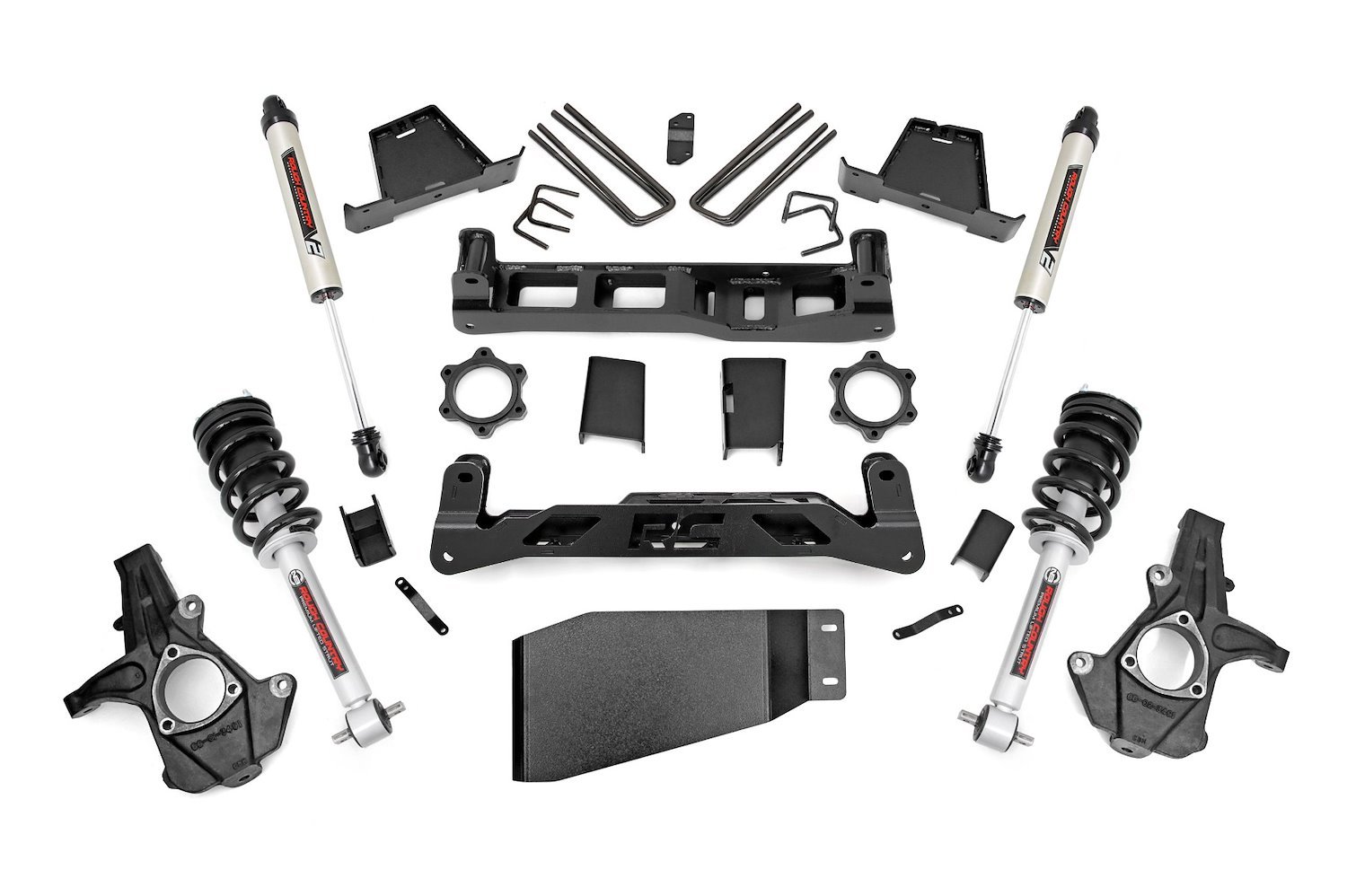 23637 6in GM Suspension Lift Kit w/ N3 Loaded Struts and V2 Shocks