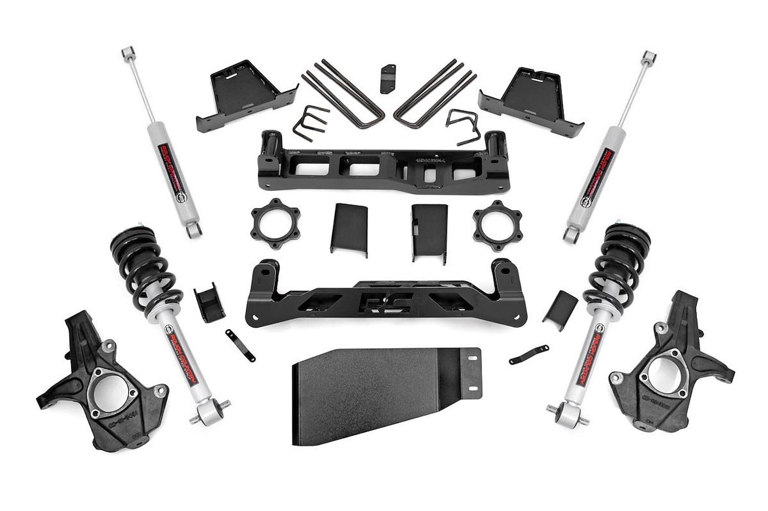 26431 7.5in GM Suspension Lift Kit, Lifted Struts