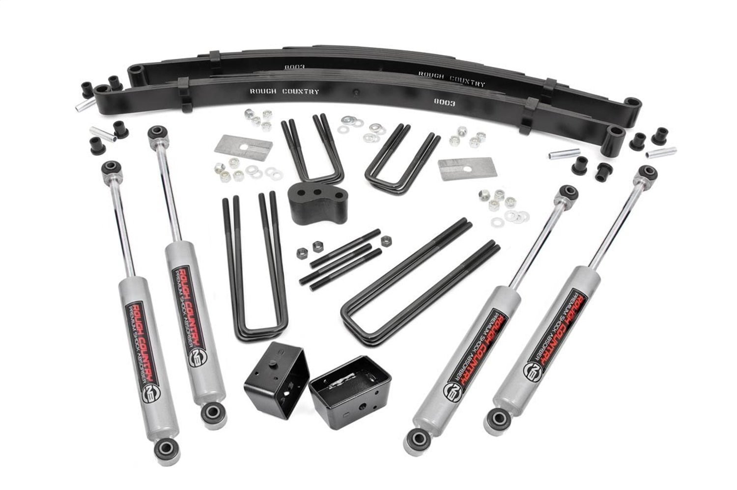 310.20 4 in. Lift Kit, Rear Blocks, Dodge W100 Truck (86-89)/W200 Truck (78-80)