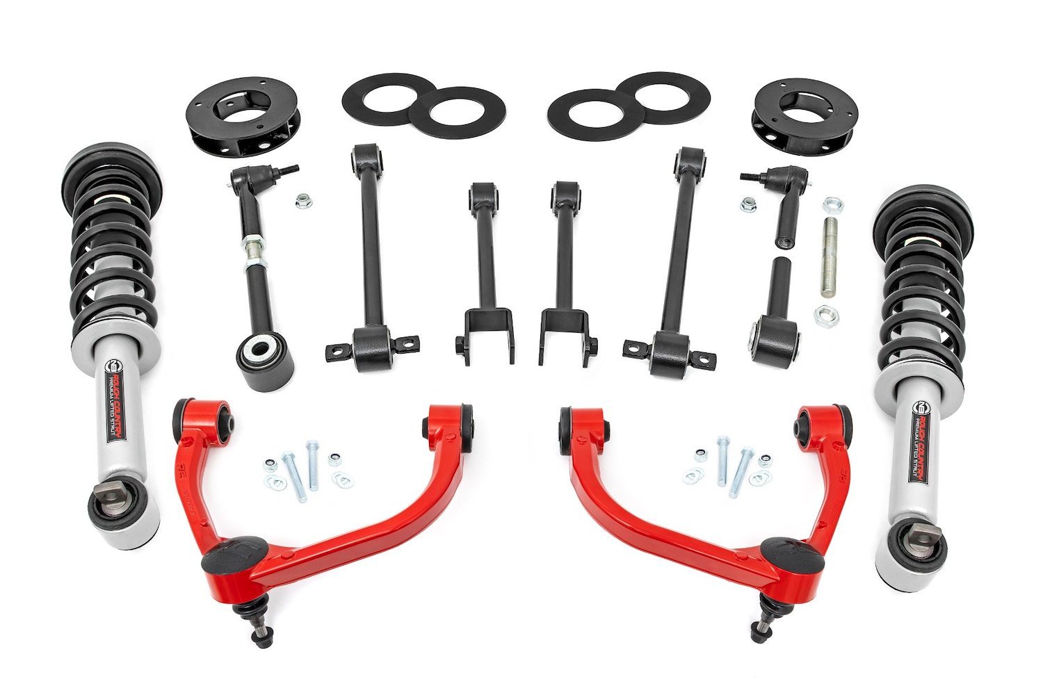 40231RED 3 in. Lift Kit, UCA, Ford Expedition 4WD