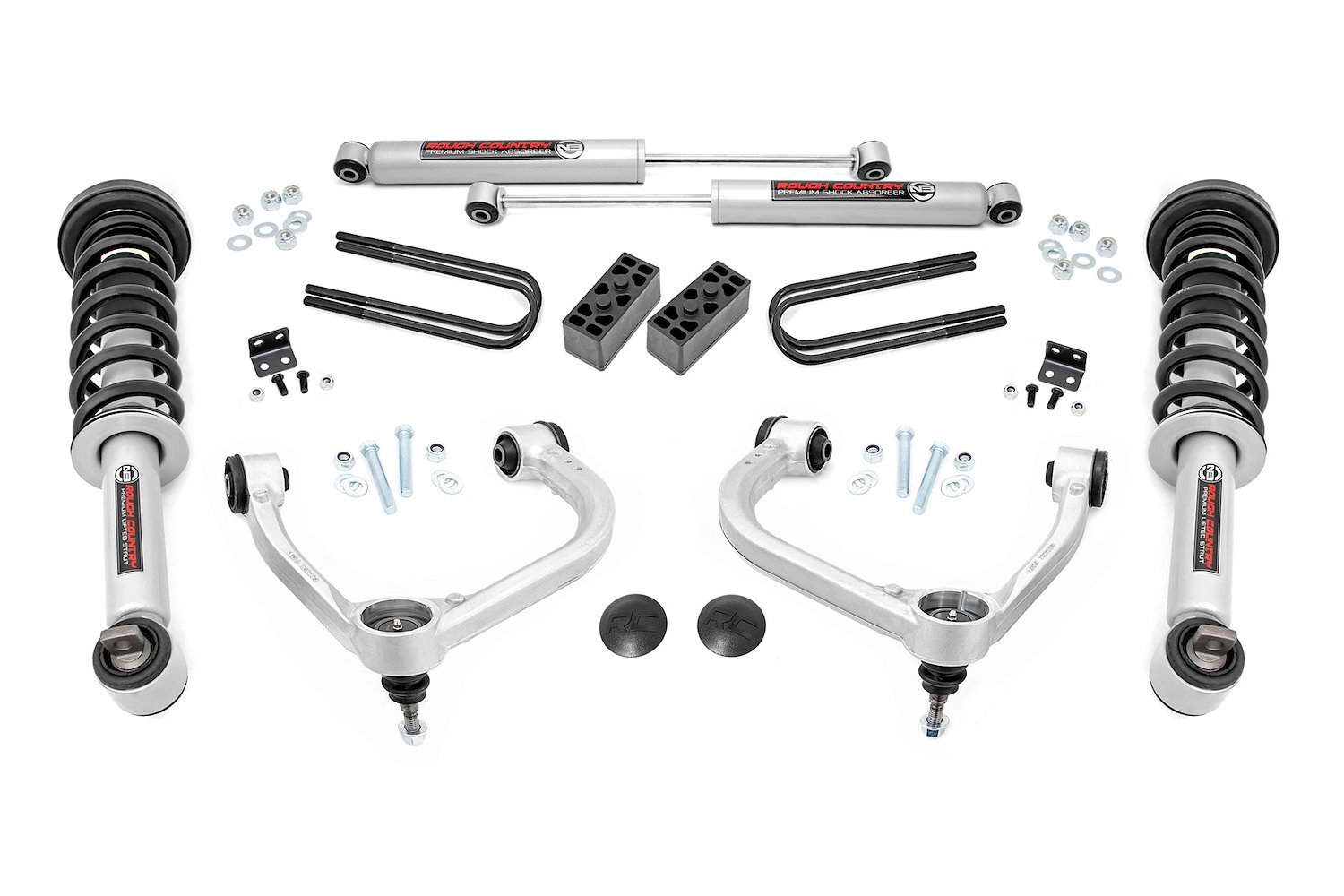 41431 3 in. Lift Kit, Forged UCA, N3