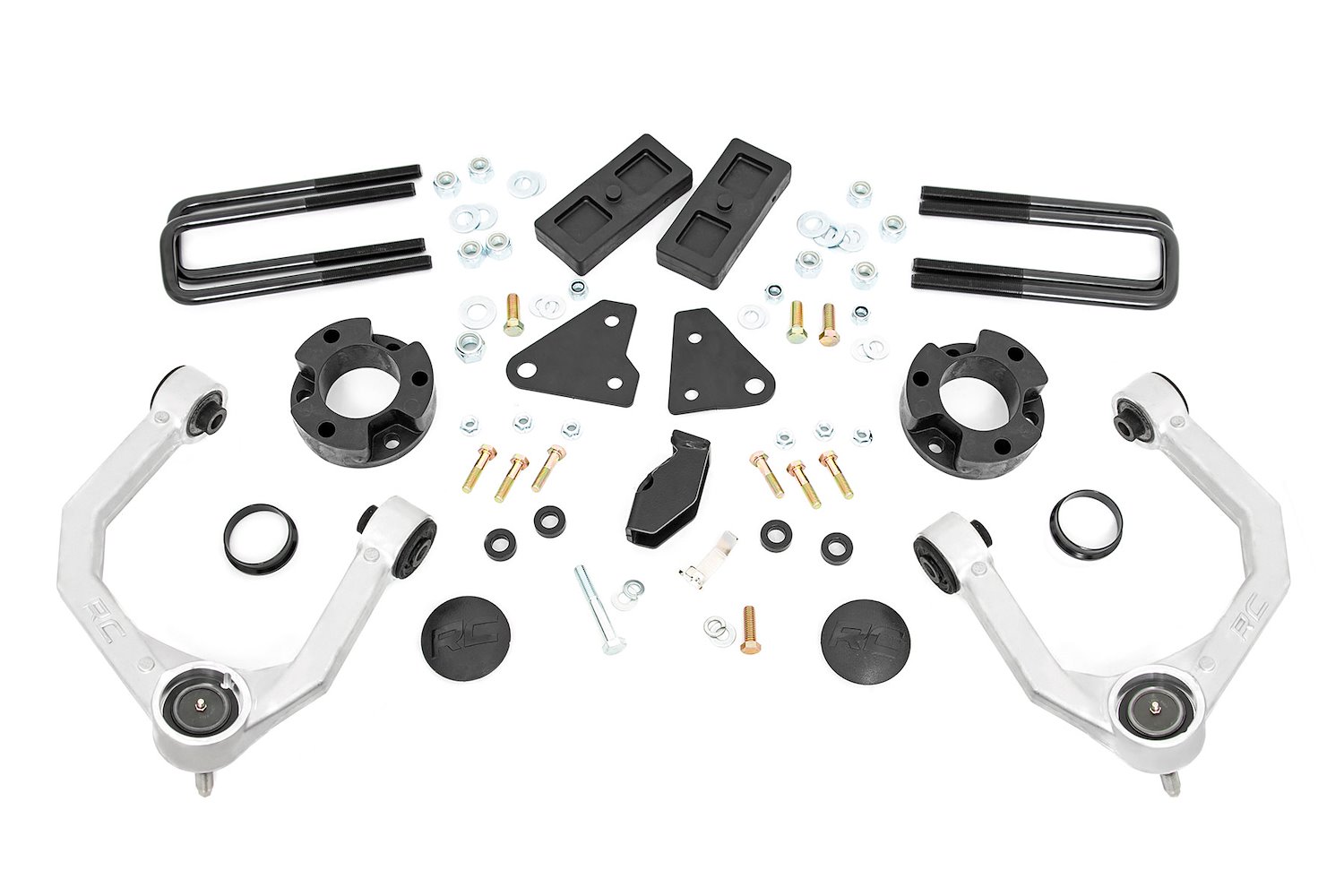 50002 3.5 in. Lift Kit, Forged Alum UCA, Cast Steel Knucles, Fits Select Ford Ranger