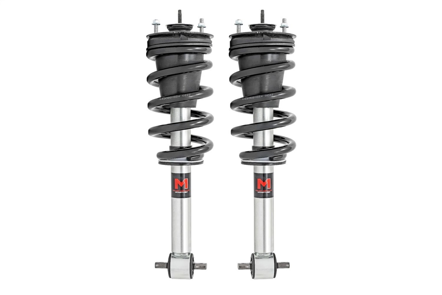 502088 Lifted M1 Struts; 6 in. Lift; Front; Adjustable Leveling; 24.09 in. Extended Length; 20.27 in. Collapsed Length; Pair;