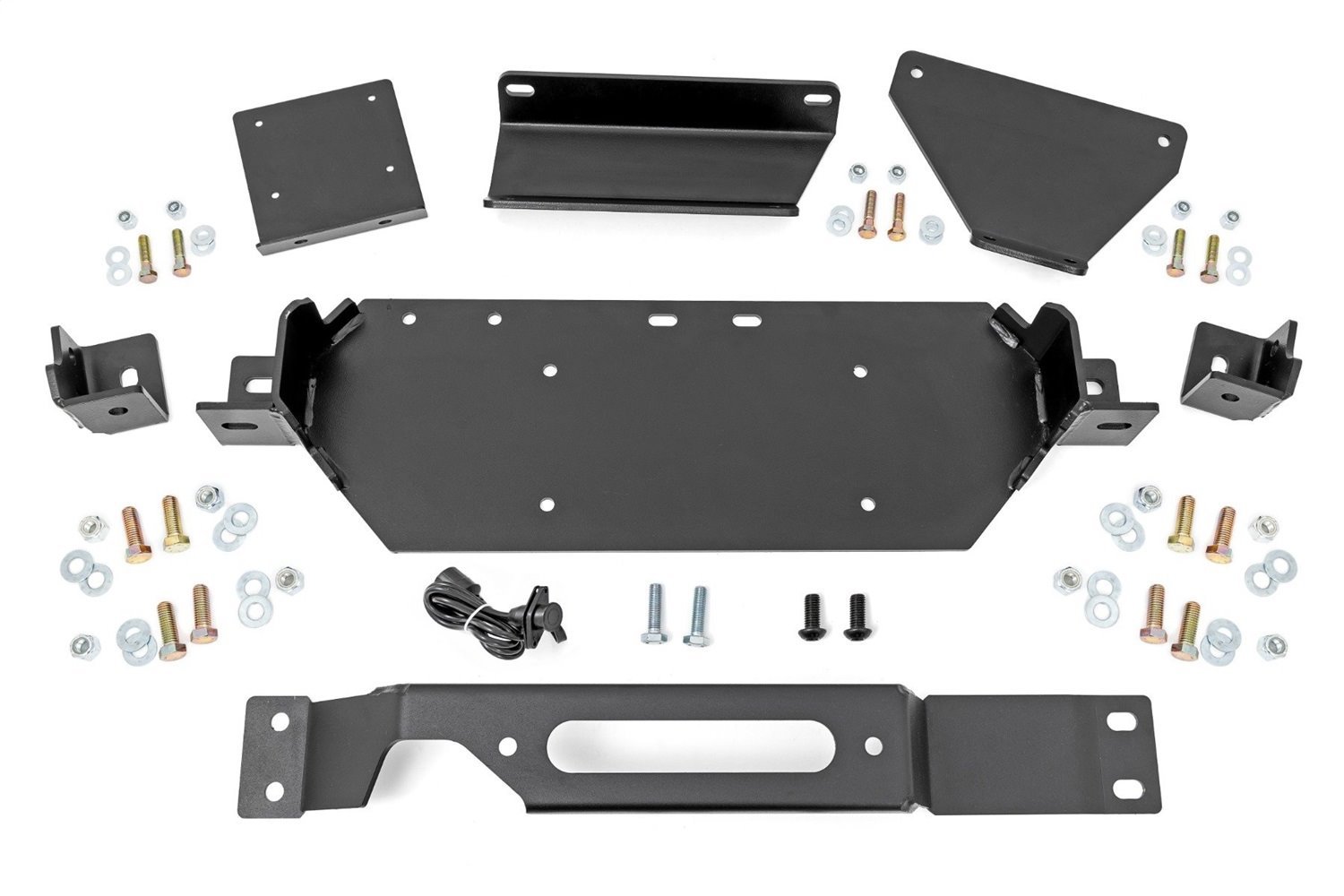 51119 Hidden Winch Mounting Plate; Only Mount;