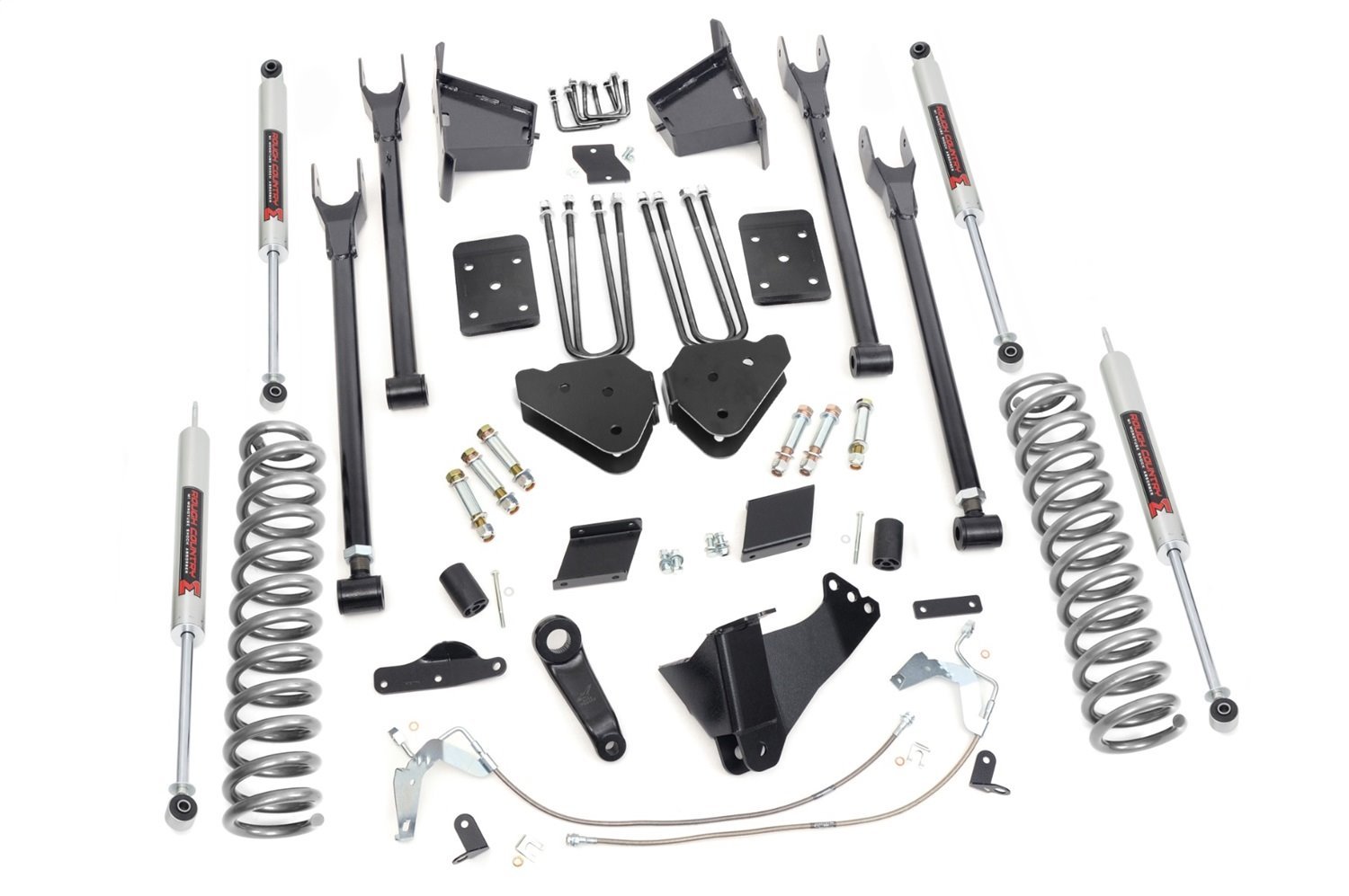 53240 6 in. Lift Kit, 4-Link, No OVLD, M1, Ford Super Duty (11-14)