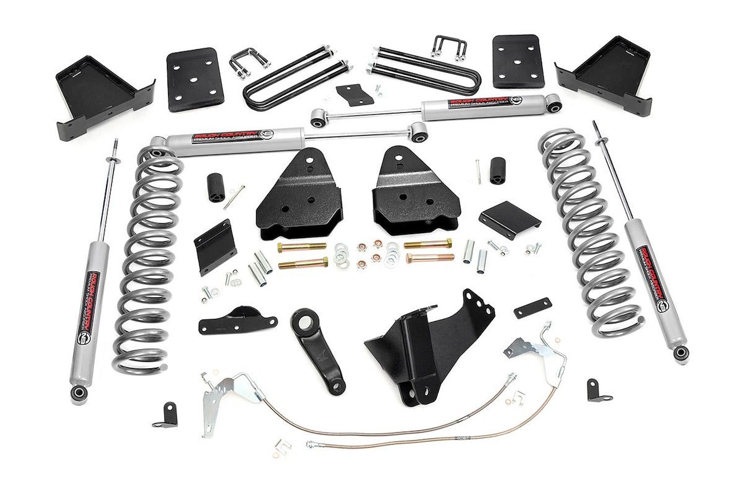 533.20 6 in. Lift Kit, Gas, No OVLD, Ford Super Duty 4WD (2011-2014)