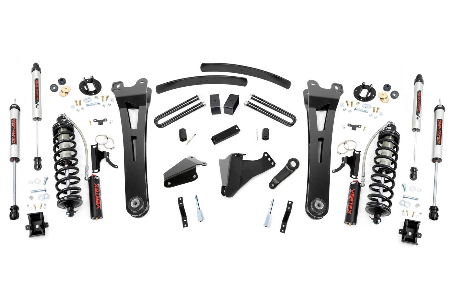 53658 6 in. Lift Kit , Diesel , Radius Arm , C/O V2, Ford Super Duty (05-07)