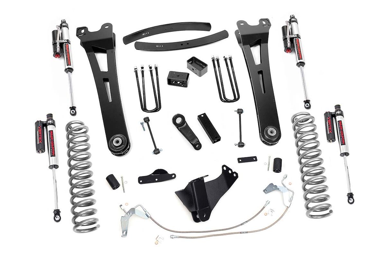 53950 6in Ford Suspension Lift Kit, Radius Arms