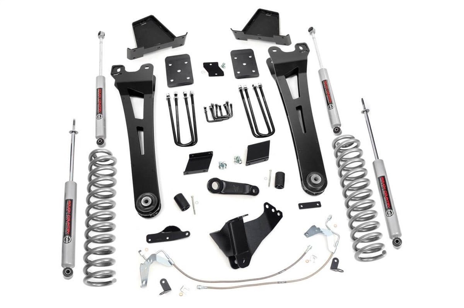 543.20 6 in. Lift Kit, Diesel, Radius Arm, No OVLD, Ford Super Duty (15-16)