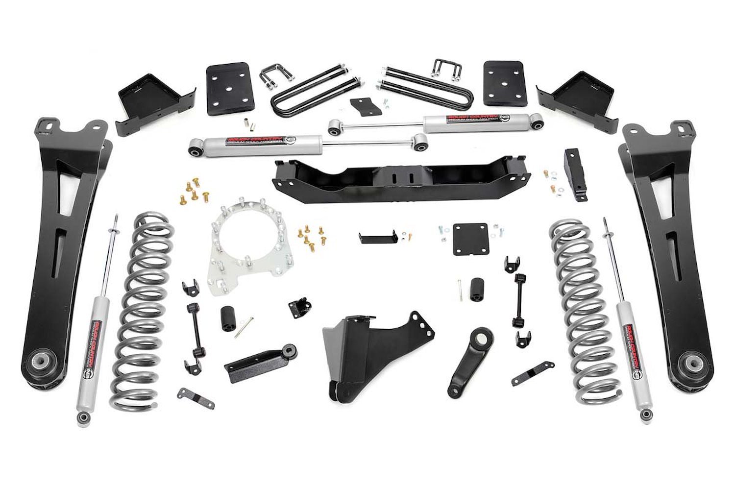 55630 6in Ford Susp Lift Kit w/Radius Arms (17-19 F-250 4WD w/o Overloads, Diesel)