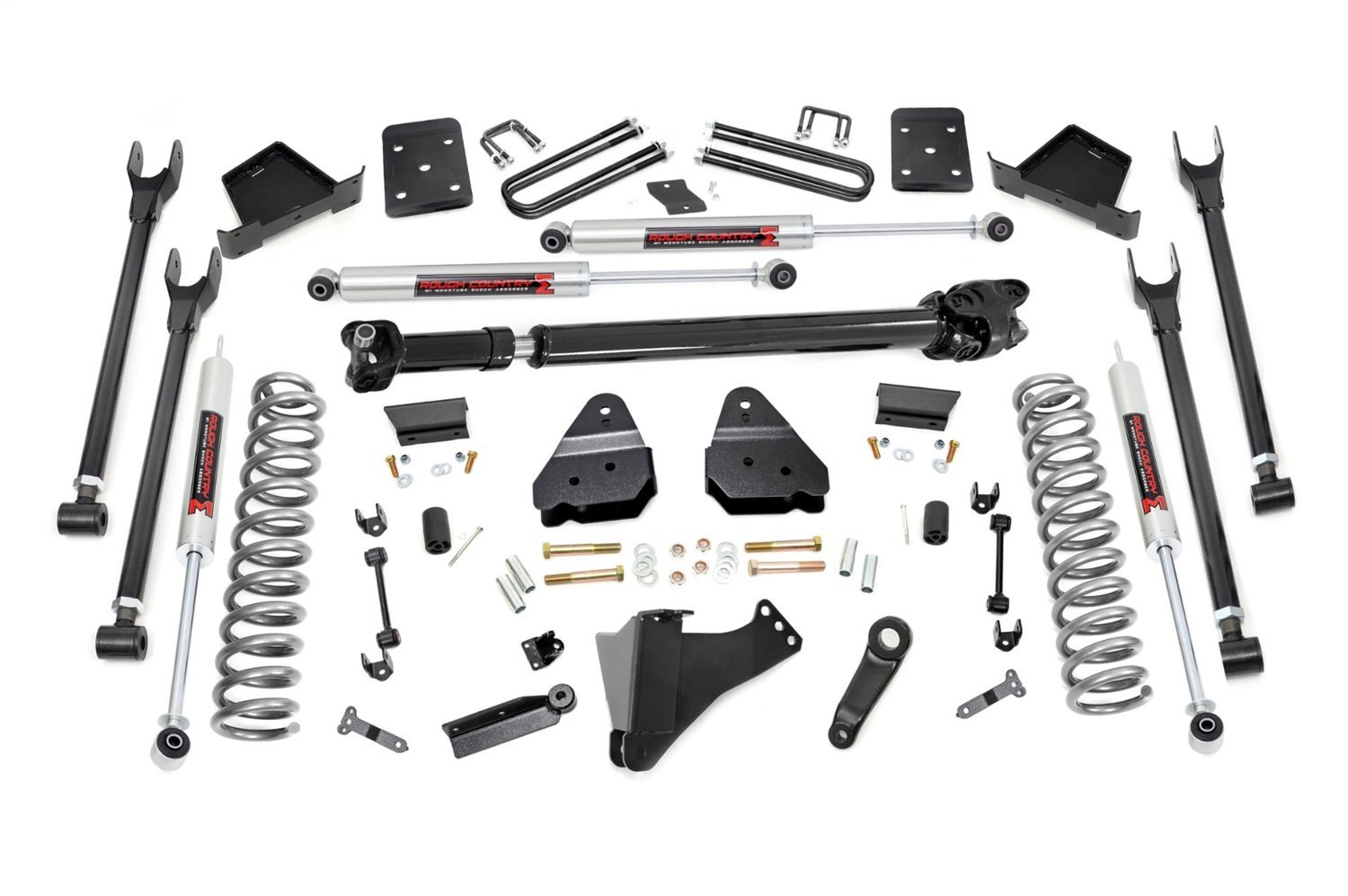 56041 6 in. Lift Kit, 4-Link, OVLD, M1, Ford Super Duty 4WD (17-22)