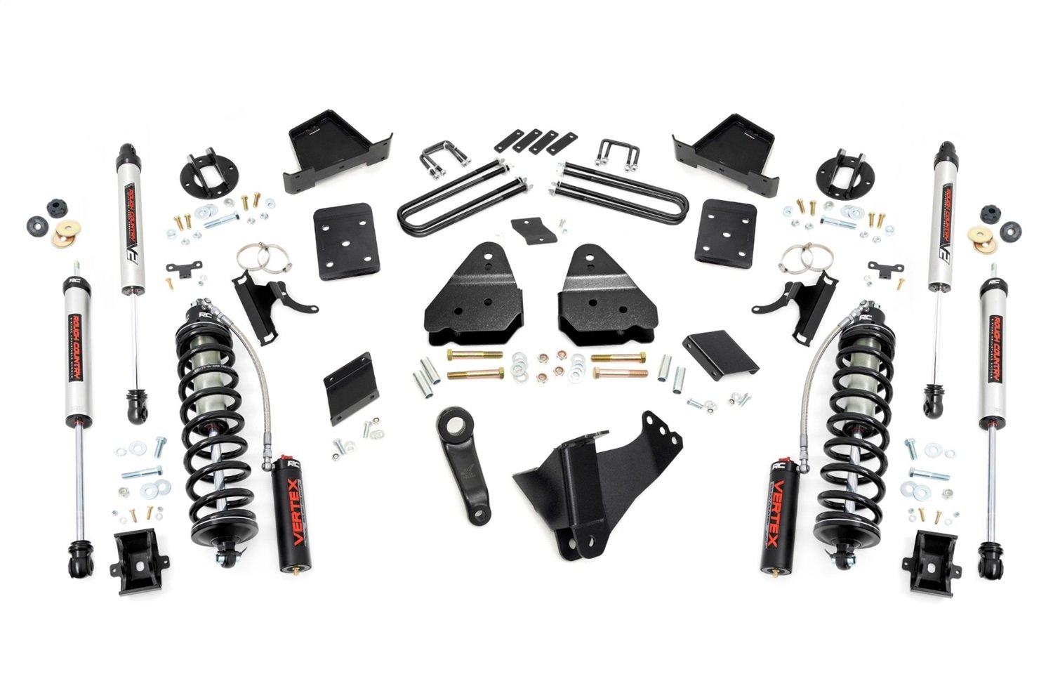 56758 4.5 in. Lift Kit , OVLD , C/O V2, Ford Super Duty 4WD (15-16)