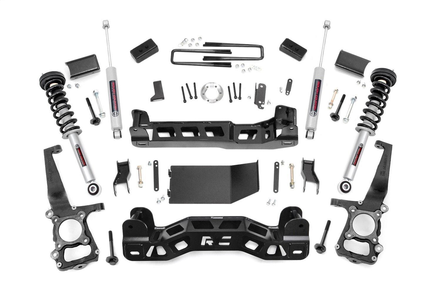 57431 4in Ford Suspension Lift Kit, Lifted N3 Struts (2014 F-150 4WD)