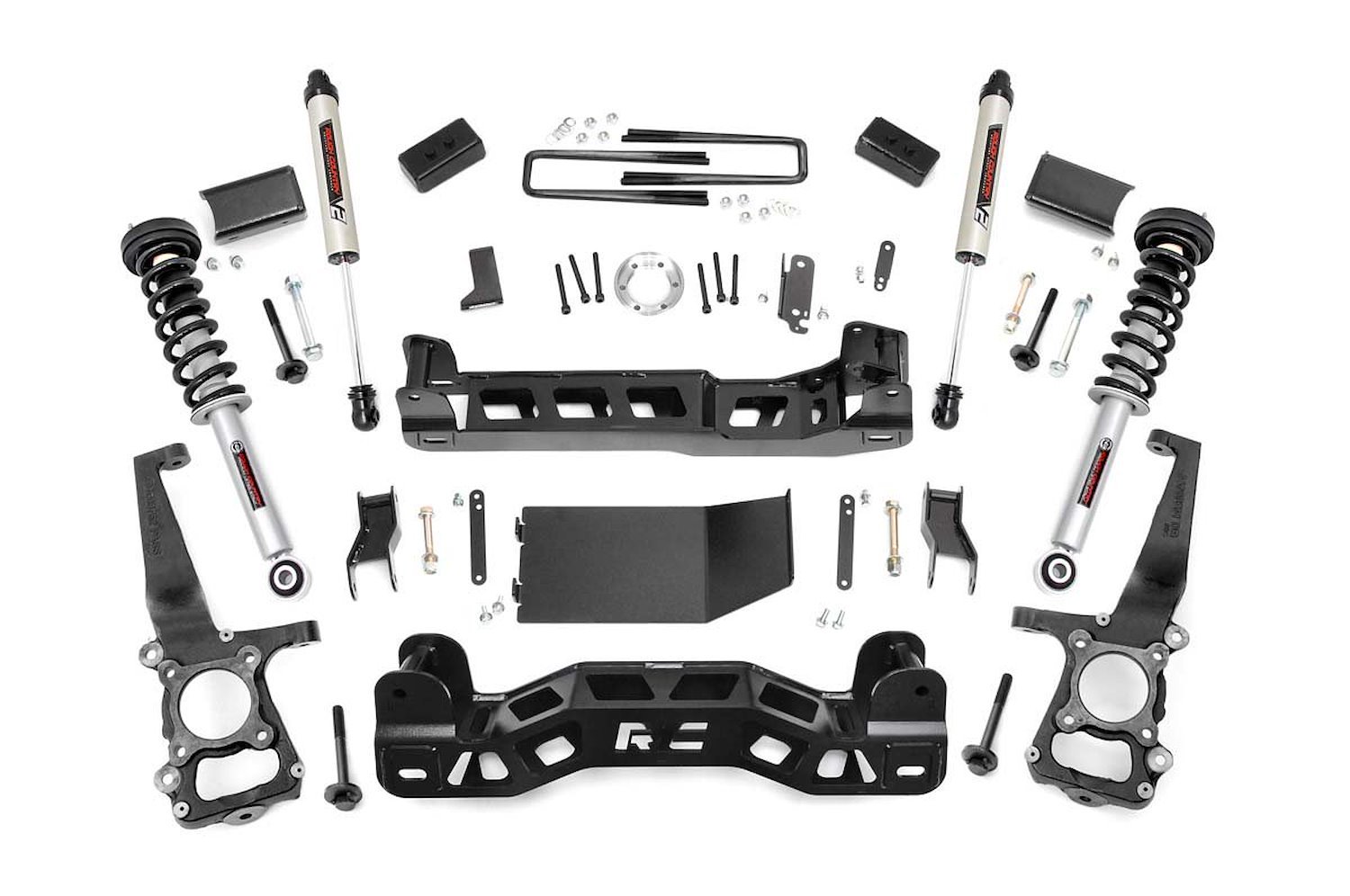 57472 4in Ford Suspension Lift Kit, Lifted N3 Struts (11-13 F-150 4WD)