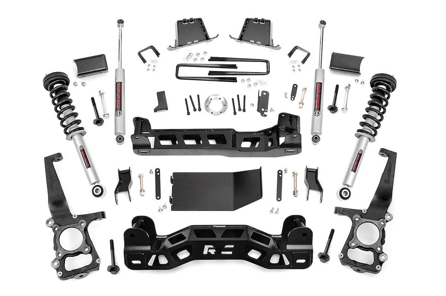 57532 6in Ford Suspension Lift Kit, Lifted N3 Struts (11-14 F-150 4WD)