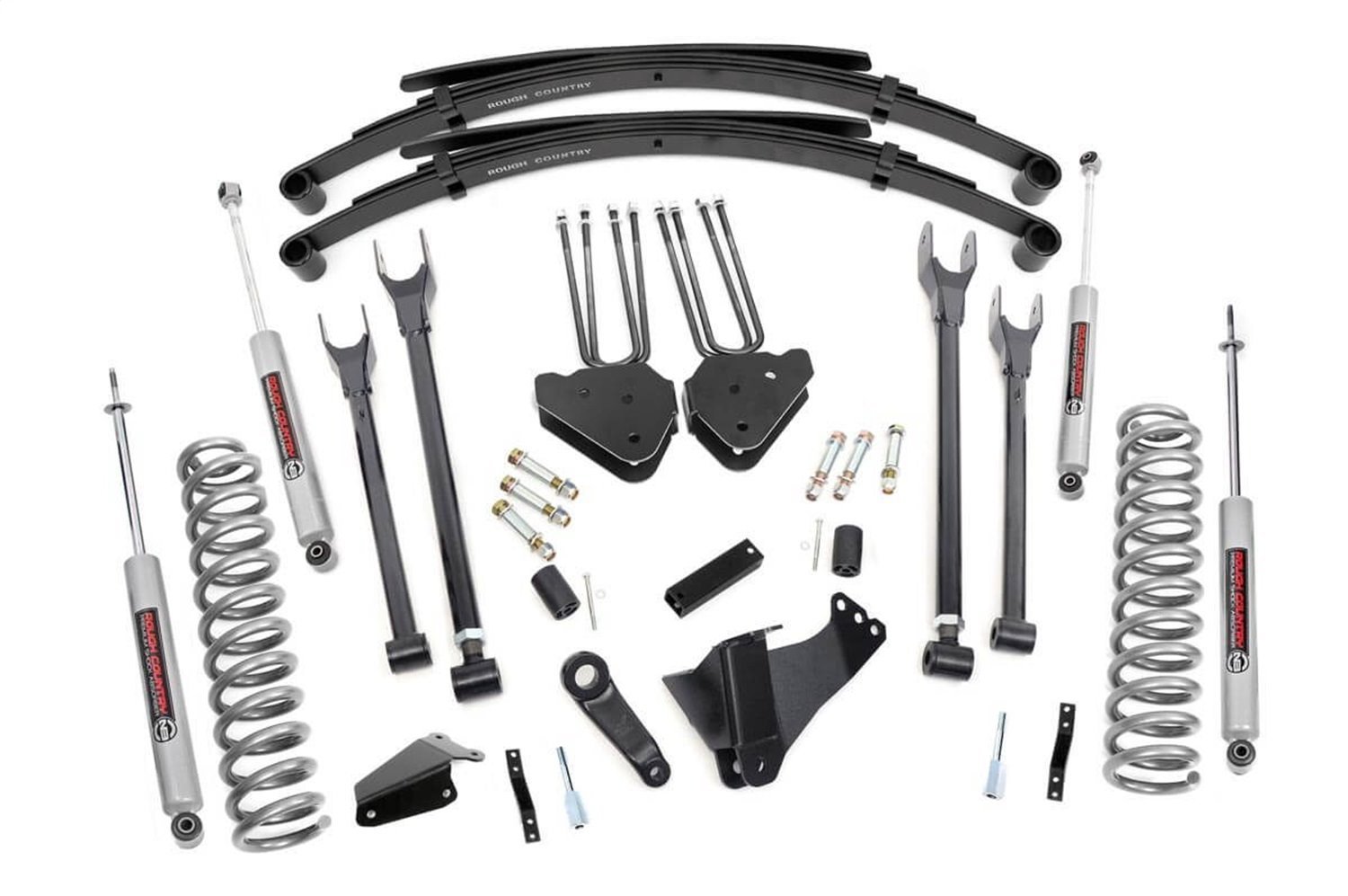 582.20 6 in. Lift Kit, Diesel, 4 Link, RR Spring, Ford Super Duty (05-07)