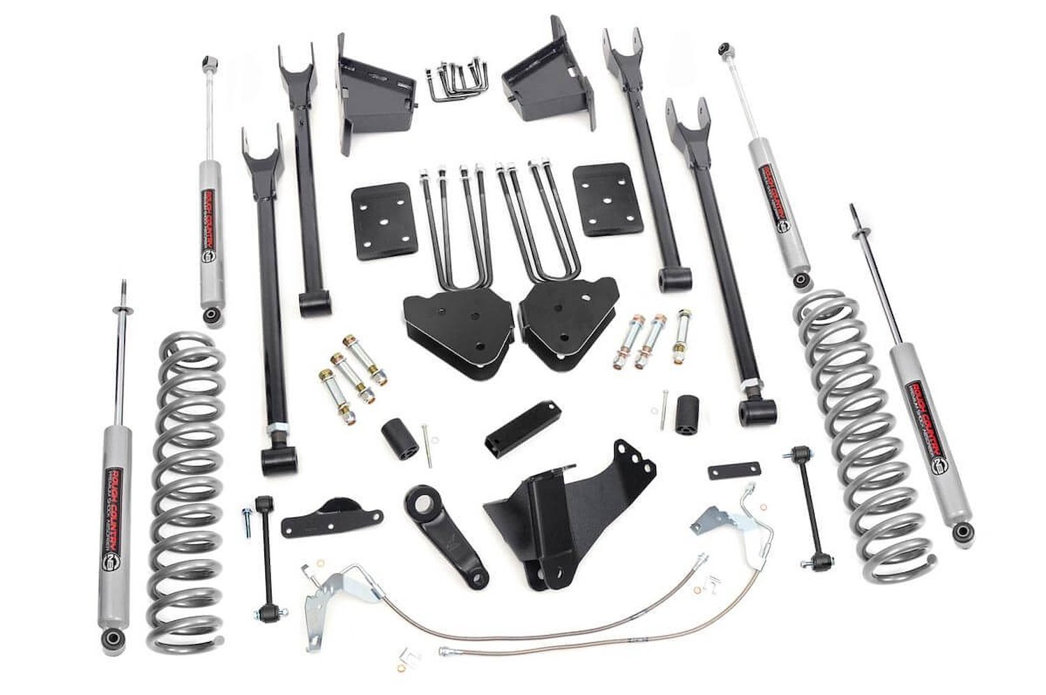 592.20 8 in. Lift Kit, 4 Link, Ford Super Duty 4WD (2008-2010)