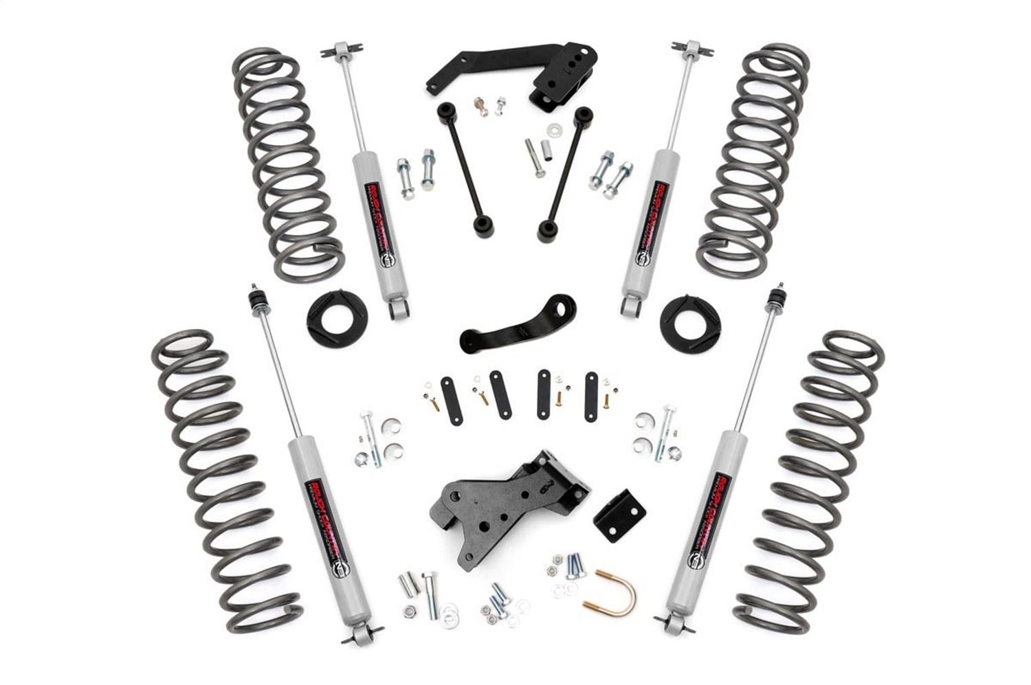 68230 Front and Rear Suspension Lift Kit, Lift Amount: 4 in. Front/4 in. Rear