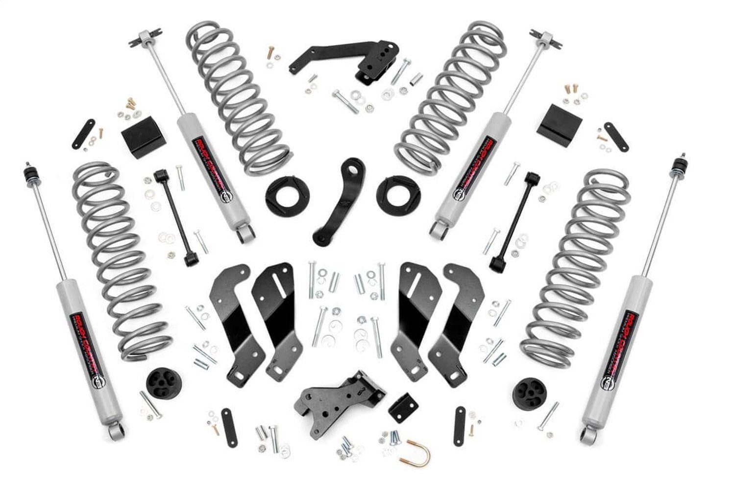 69430 Front and Rear Suspension Lift Kit, Lift Amount: 3.5 in. Front/3.5 in. Rear