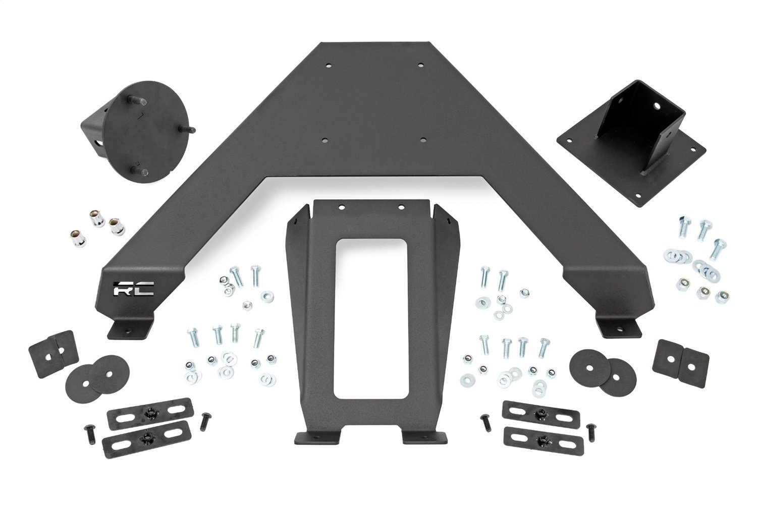 73110 Spare Tire Carrier; Bed Mount; Wheel Adapter Mount; 2.5 in. Washers; Gaskets;