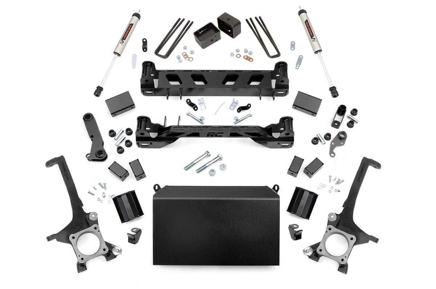 75370 4.5in Toyota Suspension Lift Kit w/ V2 Shocks (07-15 Tundra)