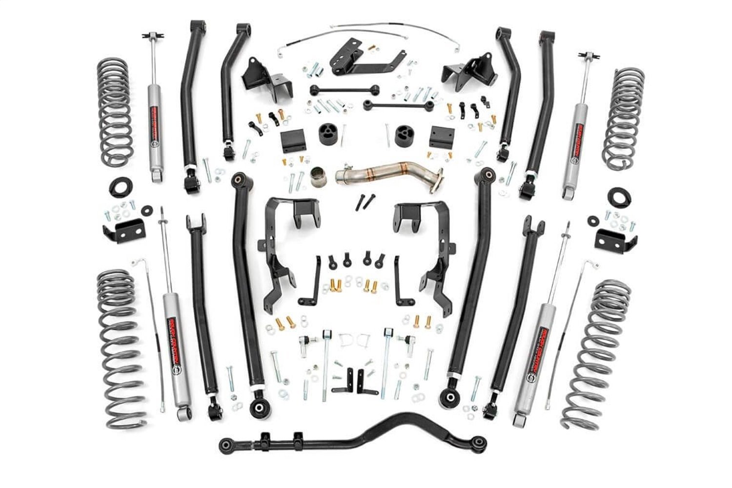 79130A Front and Rear Suspension Lift Kit, Lift Amount: 4 in. Front/4 in. Rear