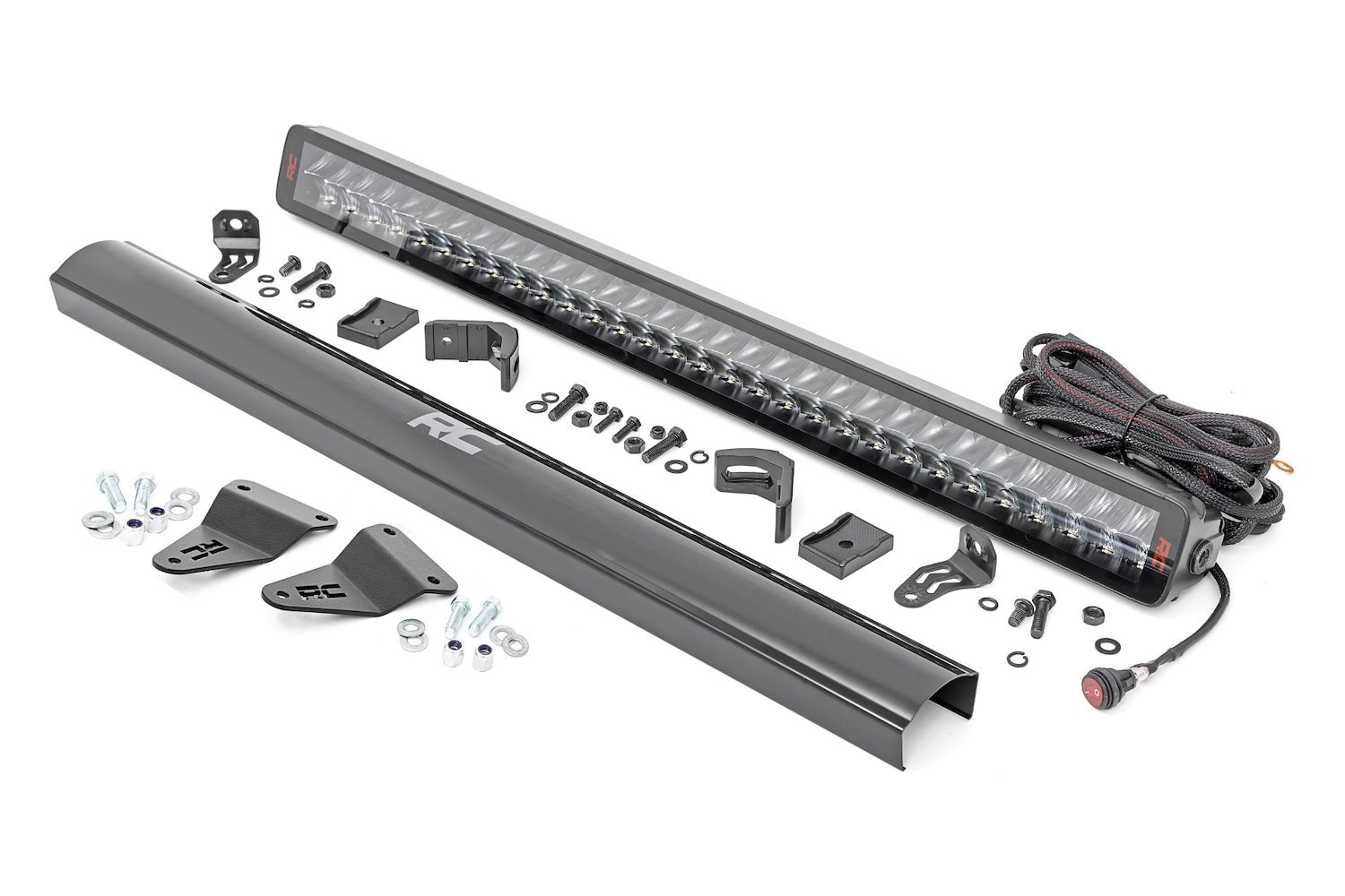 80786 Spectrum LED Light Bar; Bumper Mount; 30 in. Dual Row;