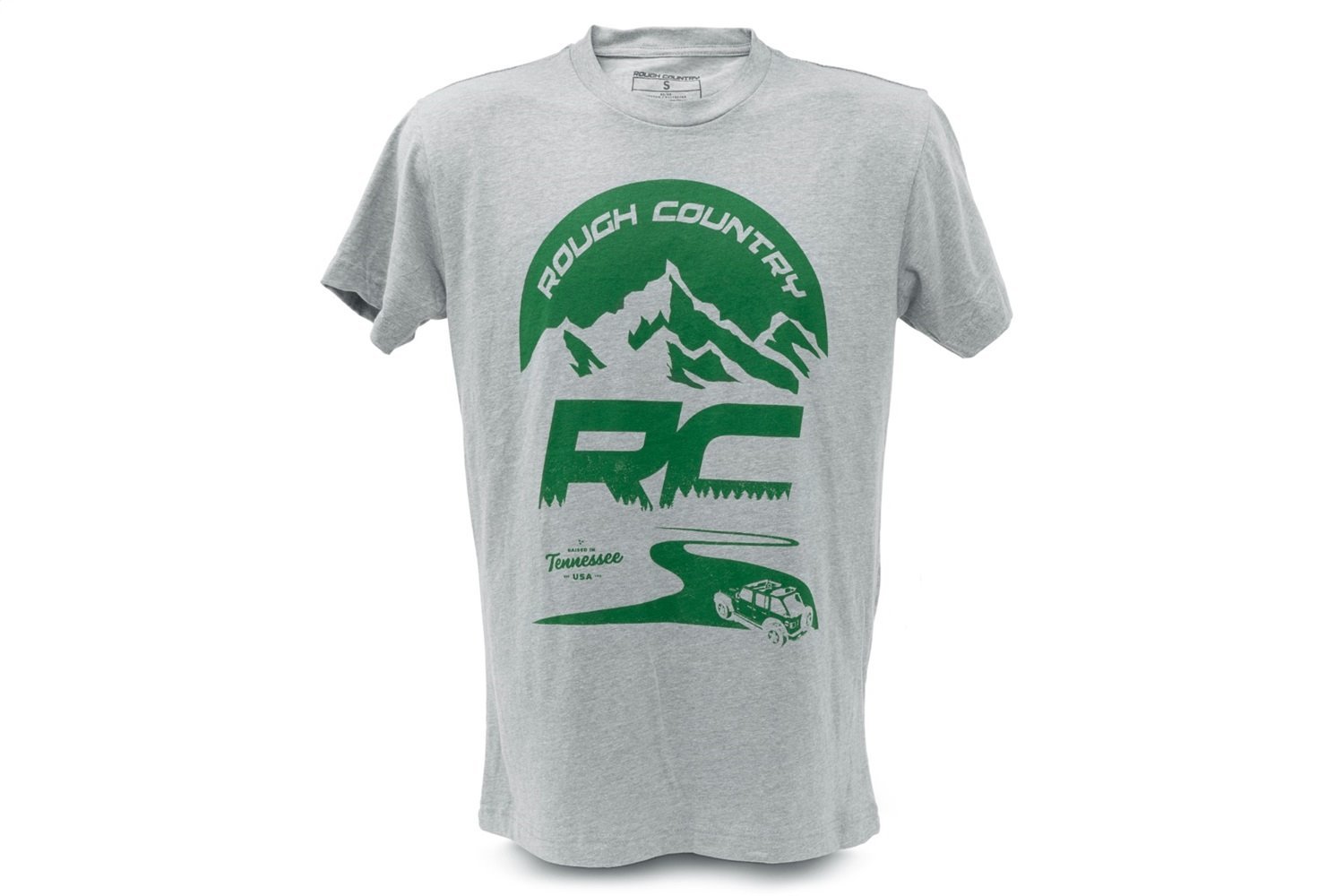 84093SM T-Shirt; RC Mountains; Gray; SM;